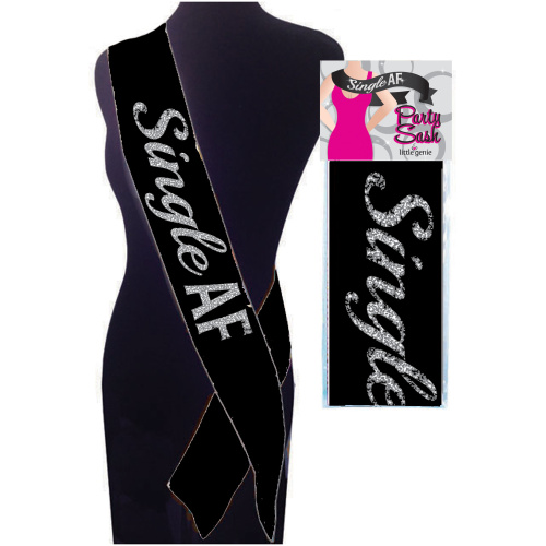 Single Af Sash - Black
