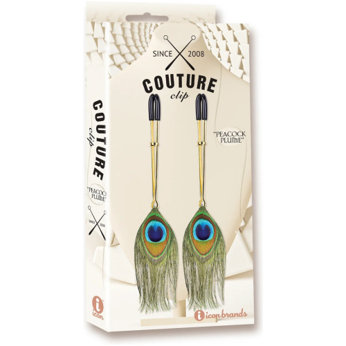 Couture Clip’s - Peacock Plume - Nipple Clamp