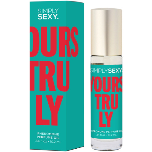 Simply Sexy Pheromone Perfume Oil Yours Truly Roll on .34 Oz