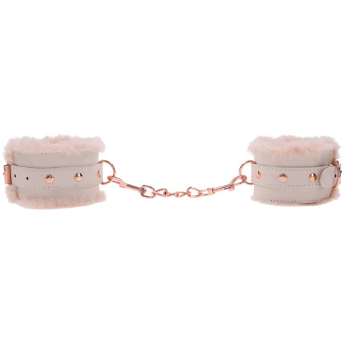 Peaches ‘N Creame Fur Handcuffs - Pink
