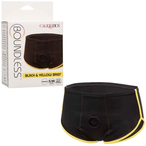 Boundless Black and Yellow Brief - Small/medium - Black/yellow