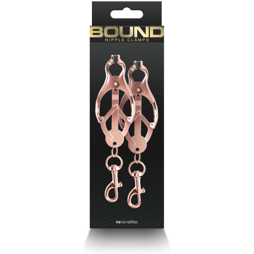 Bound - Nipple Clamps - C3 - Rose Gold