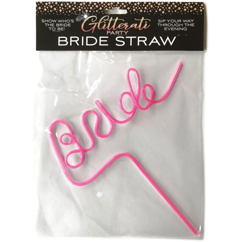 Glitterati Bride Straw