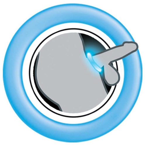 Enhancer Blue Glow Rings