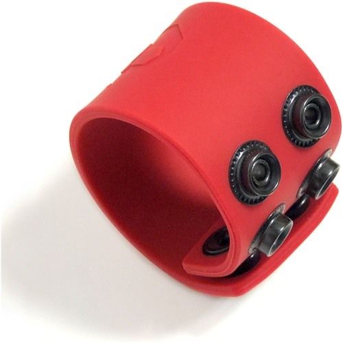 Boneyard Silicone Ball Strap 4cm Stretcher - Red