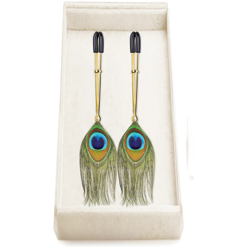 Couture Clip’s - Peacock Plume - Nipple Clamp