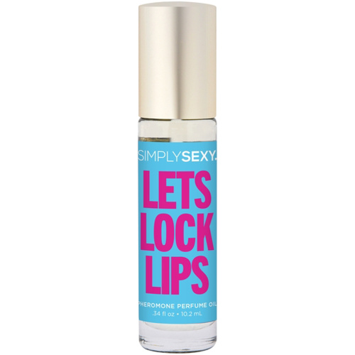 Simply Sexy Pheromone Perfume Oil Lets Lock Lips Roll on .34 Oz