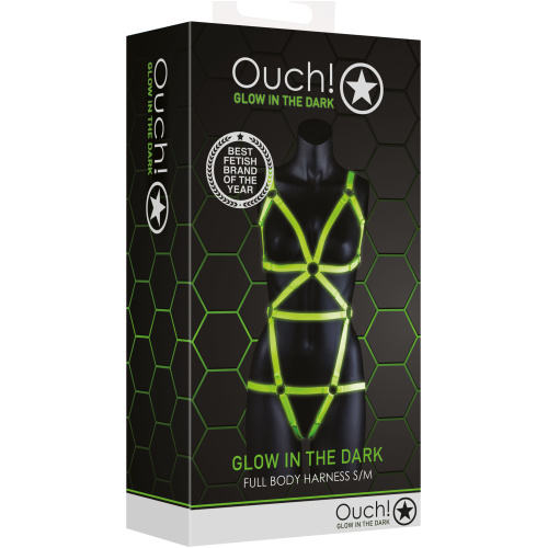 Full Body Harness - Small / Medium - Glow in the Dark