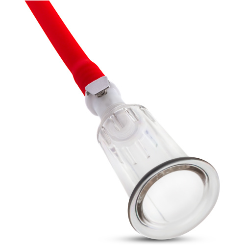 Temptasia – Nipple Pumping Cylinders – Set of 2 (1 Inch Diameter) - Clear