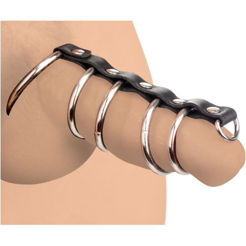 Cock Gear Gates of Hell Chastity Device - Black