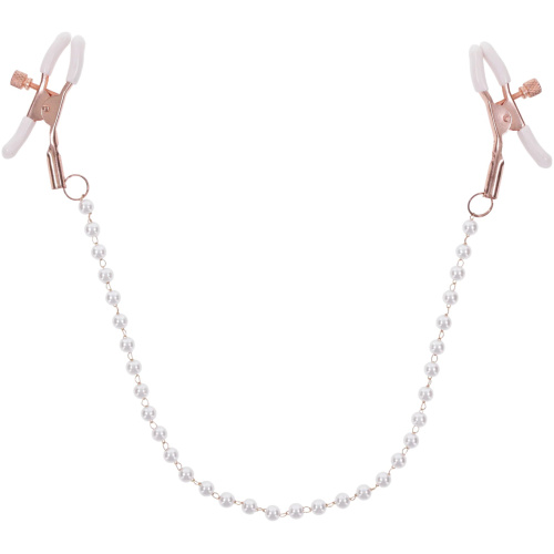 Peaches ‘N Creame Pearl Nipple Clamps - Pink