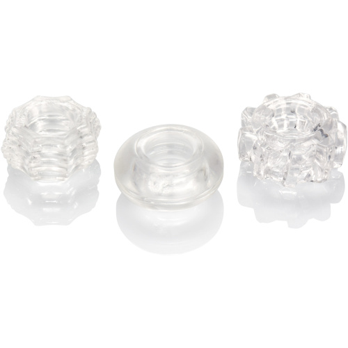 Reversible Ring Set - Clear