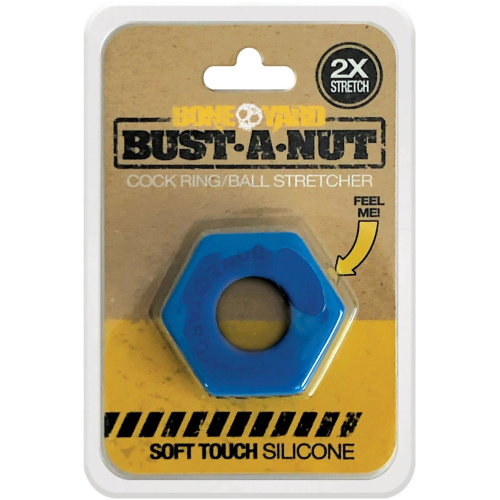 Bust a Nut Cock Ring - Blue