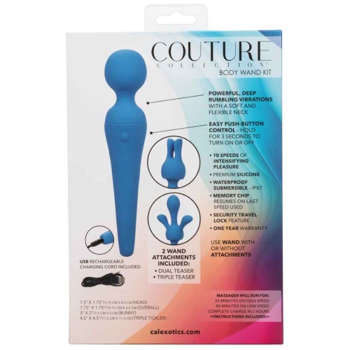 Couture Collection Body Wand Kit - Blue