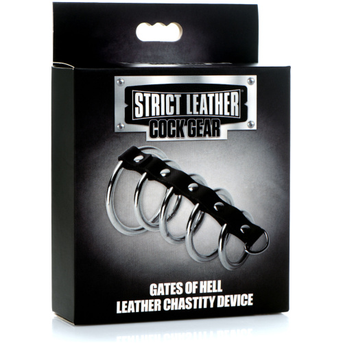 Cock Gear Gates of Hell Chastity Device - Black