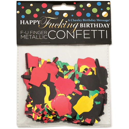 Happy Fucking Birthday Confetti