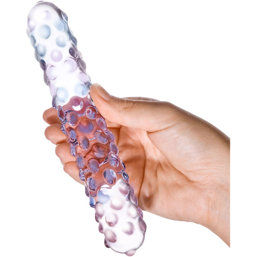 Purple Rose Nubby Dildo