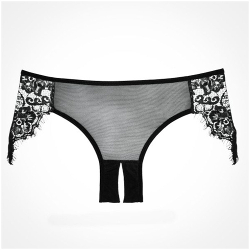 Adore Lavish & Lace Panty - One Size - Black