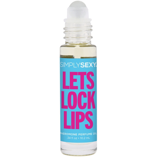Simply Sexy Pheromone Perfume Oil Lets Lock Lips Roll on .34 Oz
