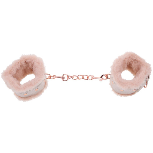 Peaches ‘N Creame Fur Handcuffs - Pink