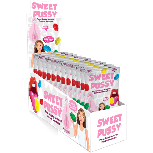 Sweet Pussy Gummies - Pussy Shaped Gummies - Assorted Flavors
