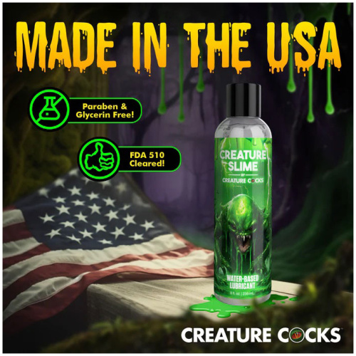 Creature Slime Water Based Lubricant 8oz