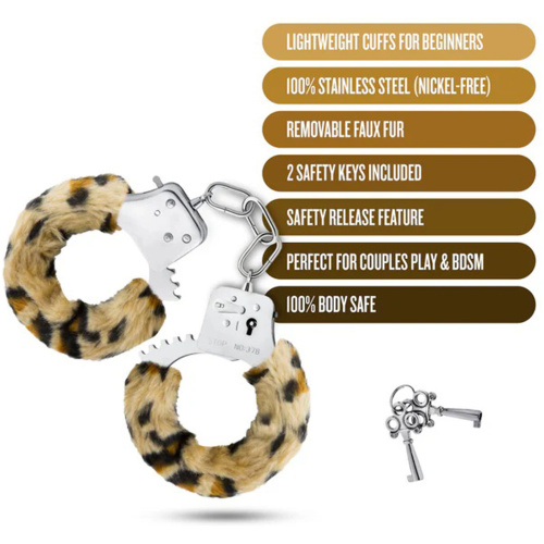 Temptasia Beginner Cuffs Leopard
