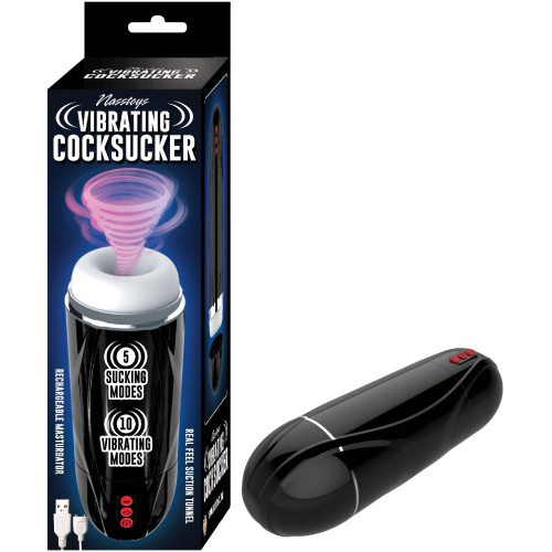 Vibrating Cocksucker - Black