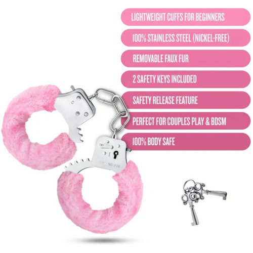 Temptasia Beginner Cuffs Pink