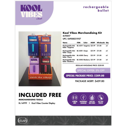 Kool Vibes Merchandising Kit