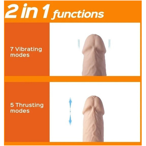 Kenzo-App Controlled 9.5" Big Realistic - Thrusting Dildo