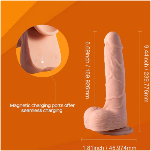 Kenzo-App Controlled 9.5" Big Realistic - Thrusting Dildo