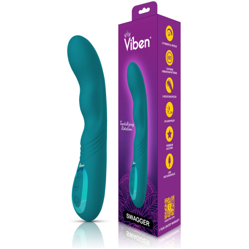 Presale Only - Swagger - Ocean - Wriggling G-Spot Vibe