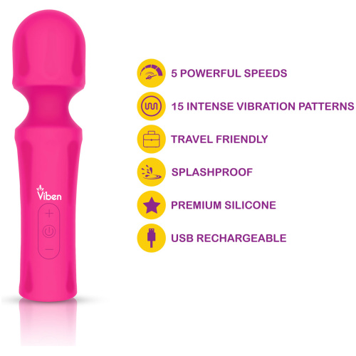 Presale Only - Mighty Muse - Hot Pink - Powerful  Personal Wand - Massager