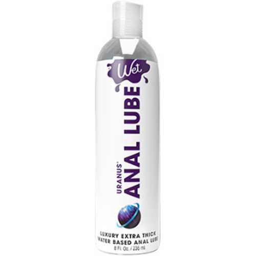 Wet Anal Lube 8oz Uranus Extra Thick Water Based