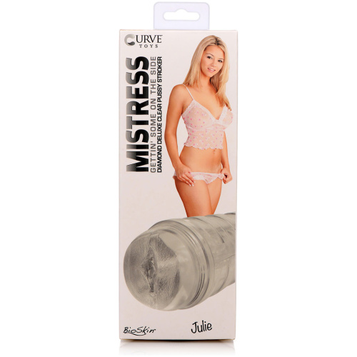 Mistress Julie - Diamond Deluxe Clear Pussy Stroker