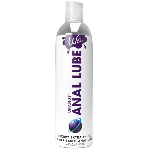 Wet Anal Lube 4oz Uranus Extra Thick Water Based