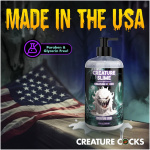 16oz Creature Slime Creature Cum Unscented Jizz - Lubricant - Clear