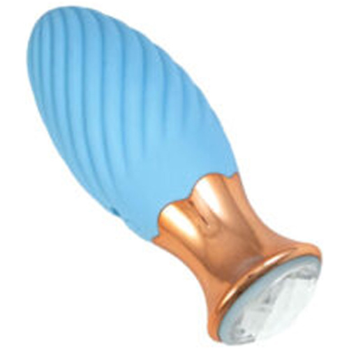 Goddess Diamond Tulip Massager - Blue