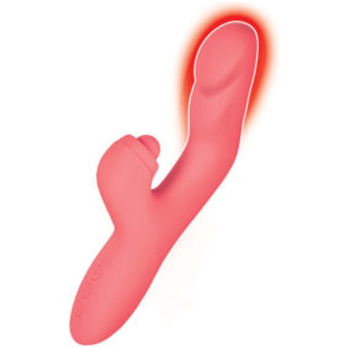 Goddess Heat Up Tapping Massager - Coral