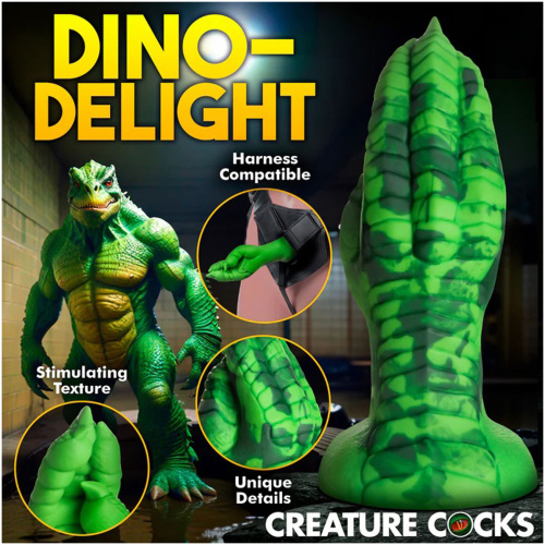Raptor Claw Fisting Silicone Dildo - Green