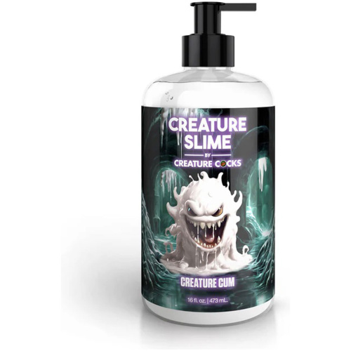 16oz Creature Slime Creature Cum Unscented Jizz - Lubricant - Clear