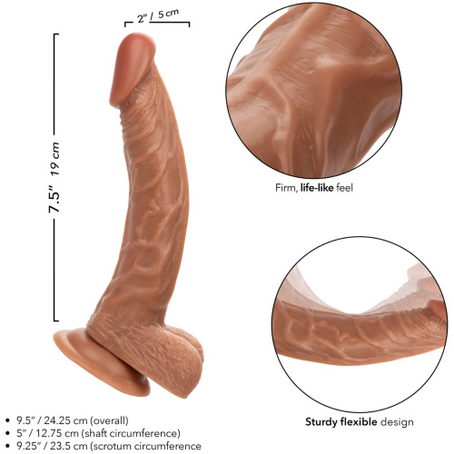 Working Stiff the Personal Trainer 7.5" - Brown