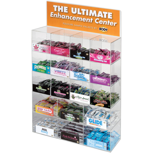 Arcrylic Sample Display - 18 Sample Pack Display