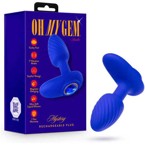 Oh My Gem - Mystery Plug - Sapphire - Blue