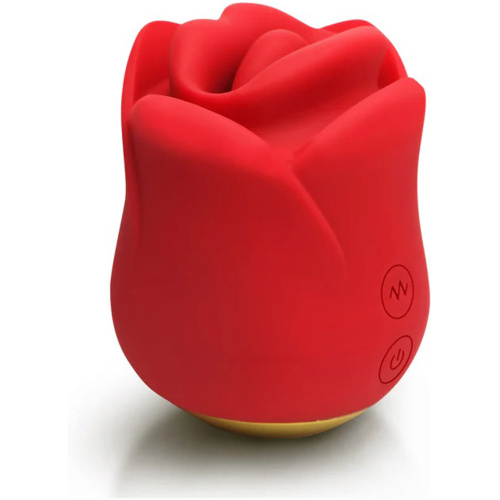 Sweet Kiss Kissing & Vibrating Clitoral Stimulator - Red