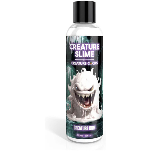 8oz Creature Slime Creature Cum Unscented Jizz - Lubricant - Clear