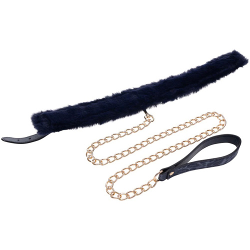 Cougar Fur Collar and Leash