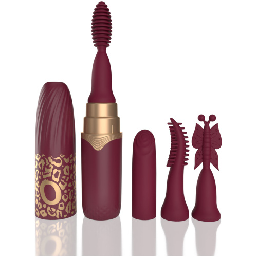 My Secret Premium Rechargeable Vibrating Lipstick  Merlot