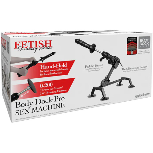 Fetish Fantasy Series Body Dock Sex Machine Black